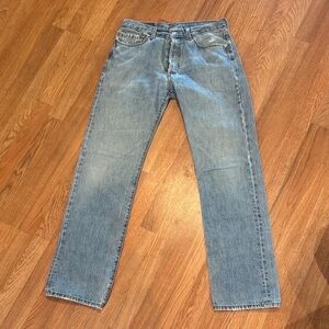 Levi's Classic 501 Blue Straight Men's Jeans